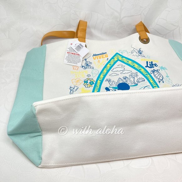 NEW DISNEY 2021 HAWAII Aulani Tote Purse - Picture 7 of 8